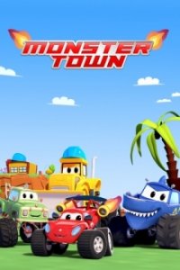 Monster Town - Die Stadt von Monster Truck Cover, Online, Poster