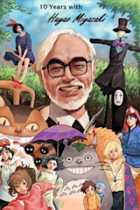 10 Years with Hayao Miyazaki Cover, Online, Poster