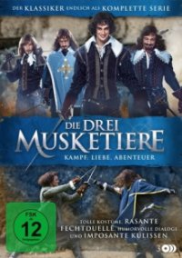 Die Drei Musketiere - Kampf, Liebe, Abenteuer Cover, Poster, Die Drei Musketiere - Kampf, Liebe, Abenteuer