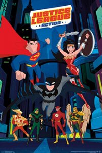 Justice League Action Cover, Poster, Blu-ray,  Bild