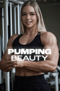 Pumping Beauty - Frauen im Bodybuilding Cover, Online, Poster